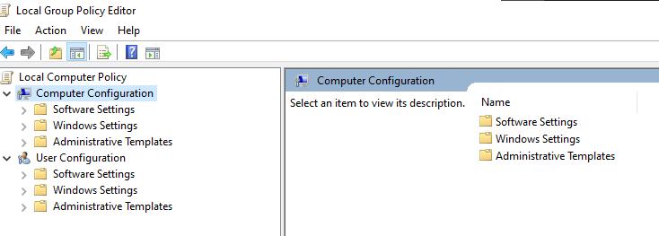configurazione informatica