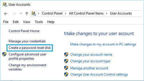 create disk
