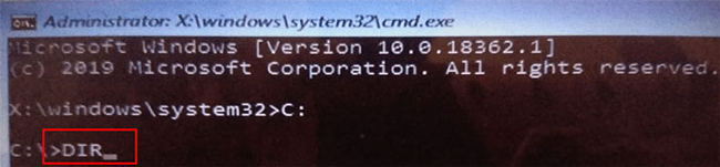 type command to fix win 10 blurry screen 2