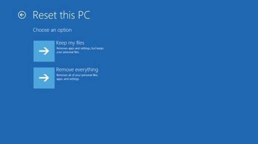 reset pc
