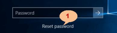 reset password