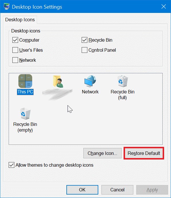 How to Restore or Hide Windows Desktop Icons TechTip YouTube