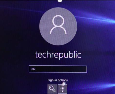 desbloquear pc usando pin