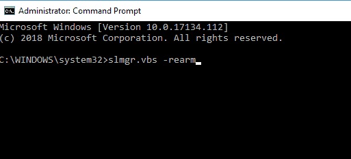 Windows 10 activation key not working cmd
