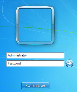 logon as administrator