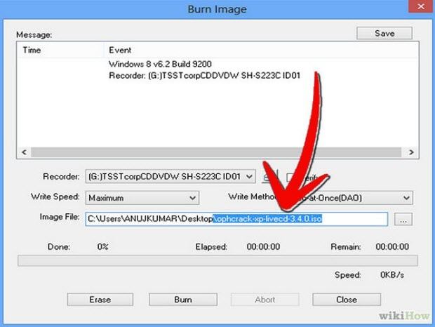 burn cd usb