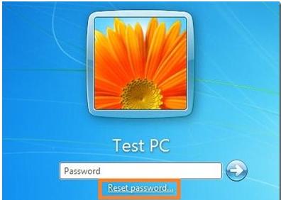 reset password
