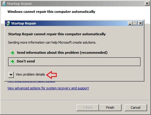 view problem details