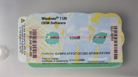 Windows 7 Ultimate OEM Key