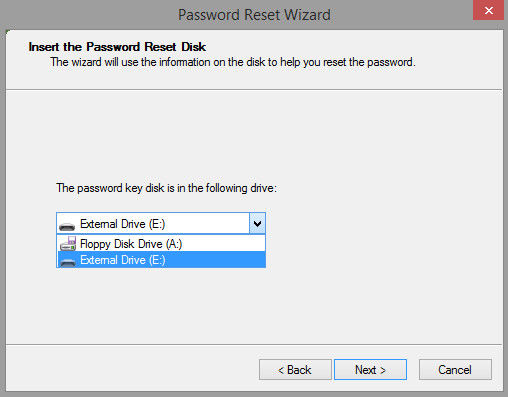 select disk wizard
