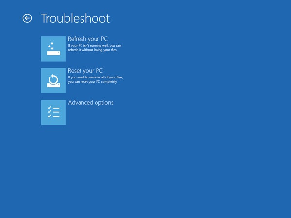 reset your pc