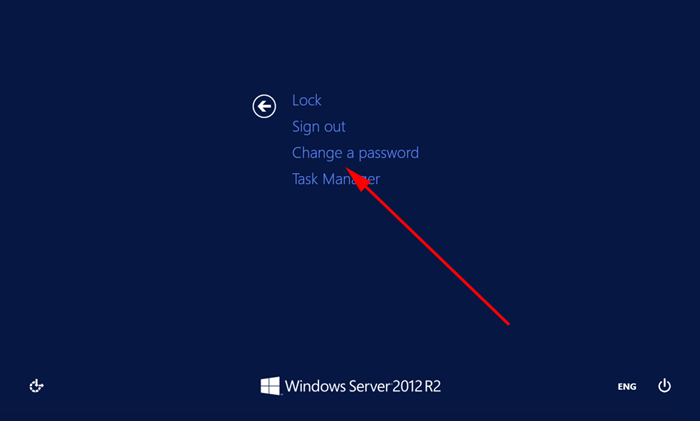 change password in rdp