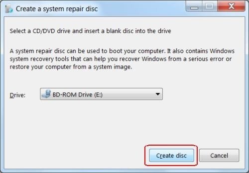create disk