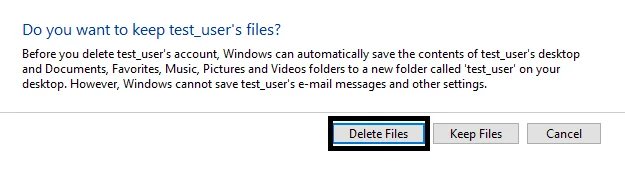 delete files