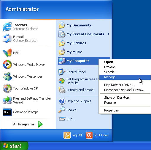 manage computer