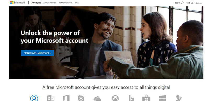 change ms password via microsoft