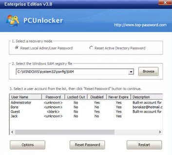 pc unlocker