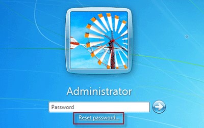 reset windows password