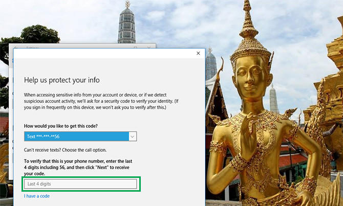 Use registered mobile number
