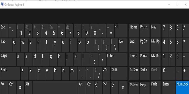try virtual keyboard to fix windows 10 not accepting password