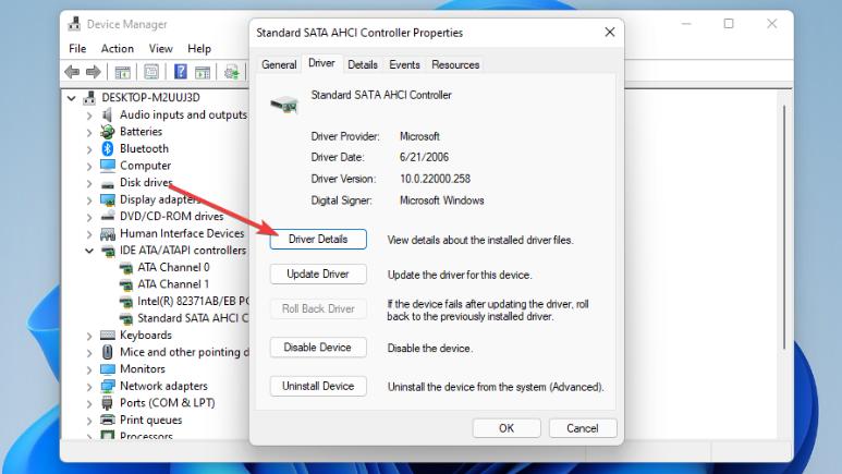 click driver detail