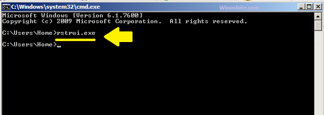 type-command-rstrui.exe
