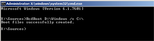 manual bootmgr update