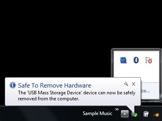 safe to remove hardware