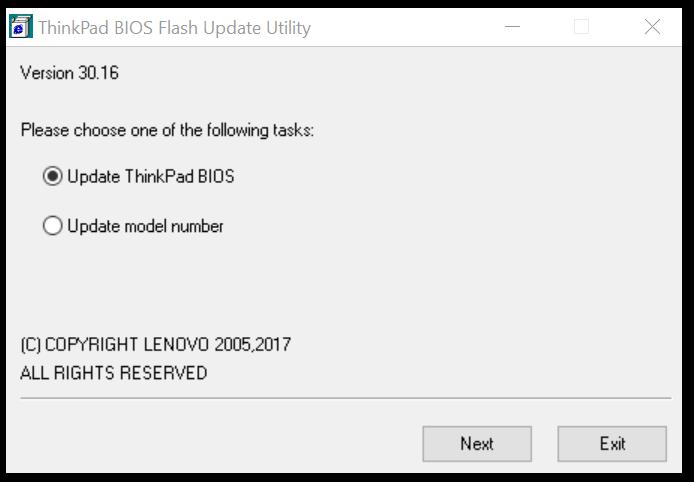 update bios to fix lenovo laptop wont turn on
