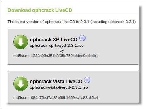 download ophcrack
