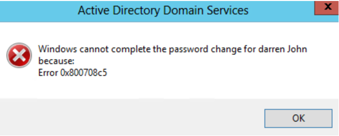 error 0x800708c5
