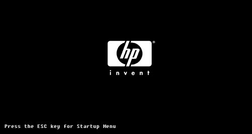 set hp laptop to boot from usb
