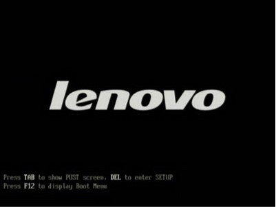 set lenovo laptop to boot from usb