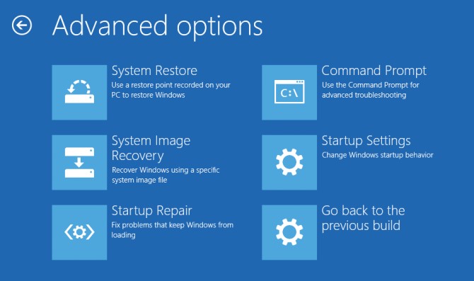 go to startuo settings and select restart to fix windows 10 password incorrect