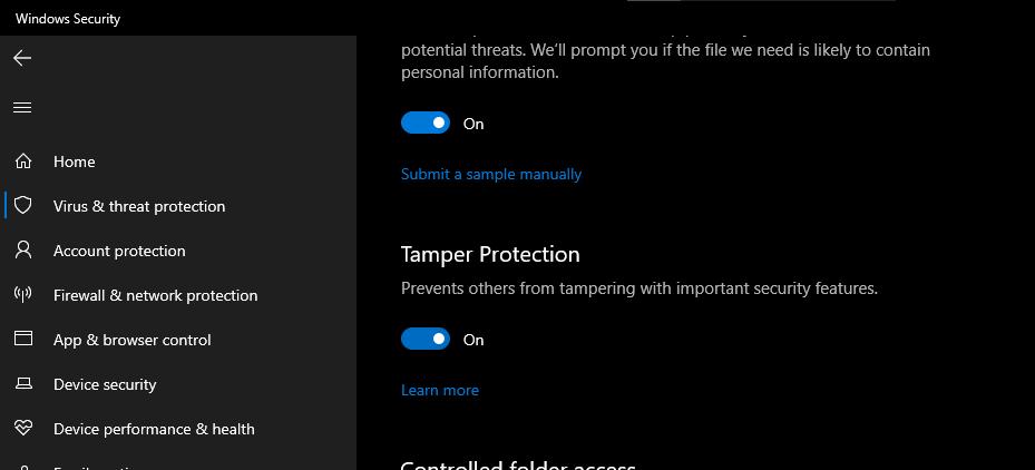 Come disattivare l'antivirus microsoft defender