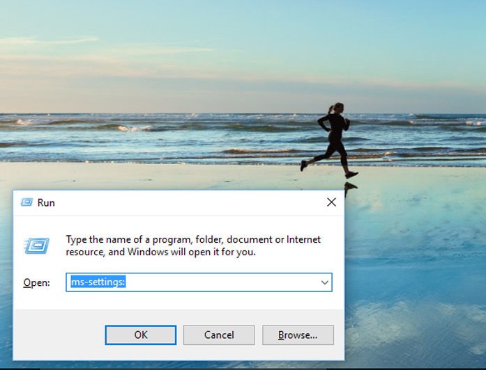 open dialogue box