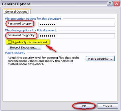 general options