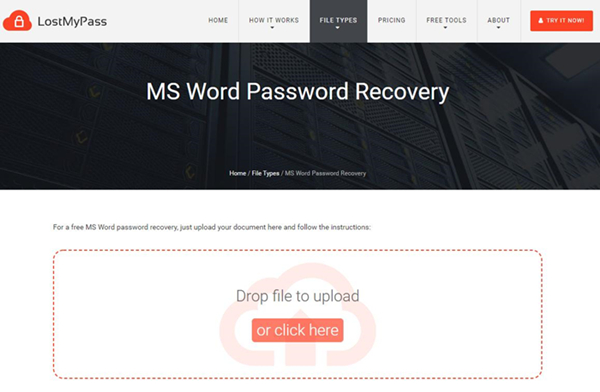 jak crack word document password bez softwaru-lostmypass klikněte zde