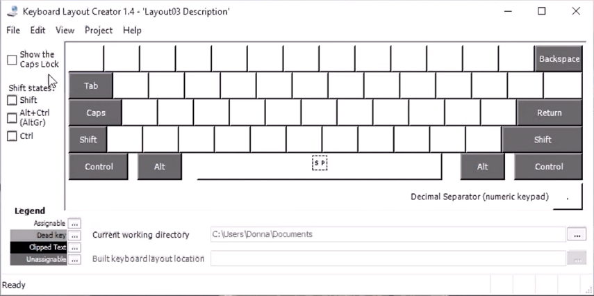استخدام apple magic keyboard على ويندوز 10 عن طريق ms keyboard layout creator
