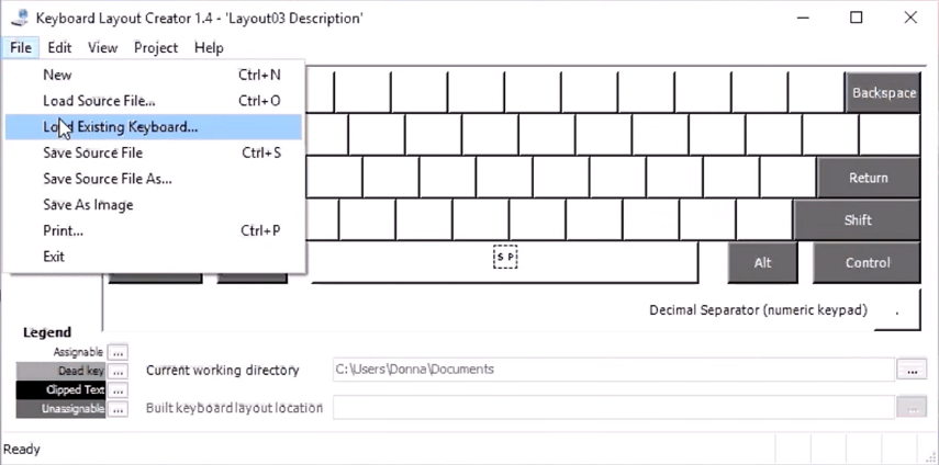 load existing keyboard to use apple magic keyboard on win 10