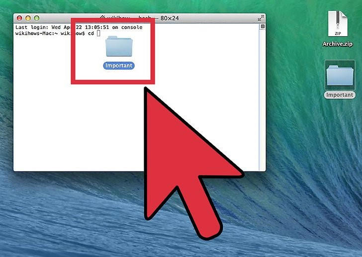 Zip in Mac