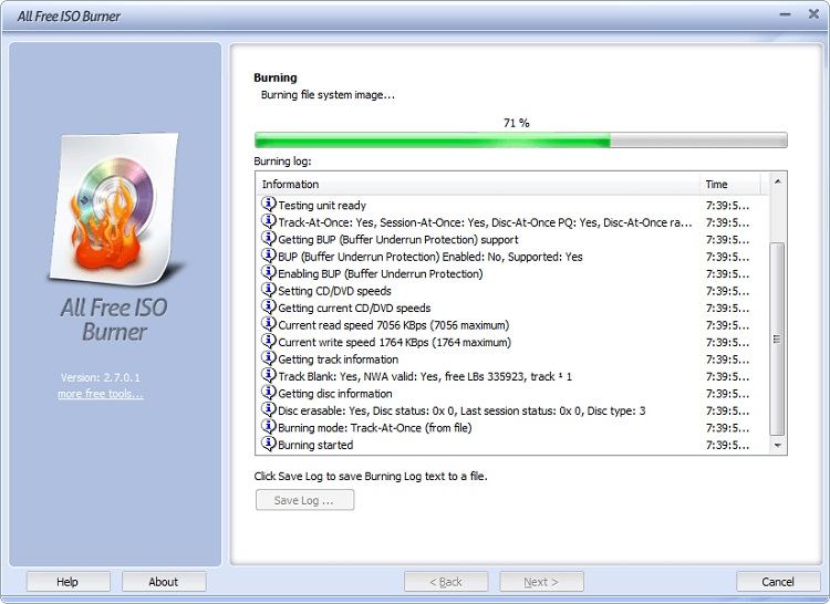 all free iso burner